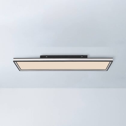 Levné svítidlo od značky Globo černá matná/chromovaná/satinovaná Kov/zrcadlové sklo/plast