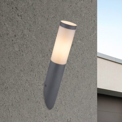 Levné svítidlo od značky Globo antracit nerez/plast