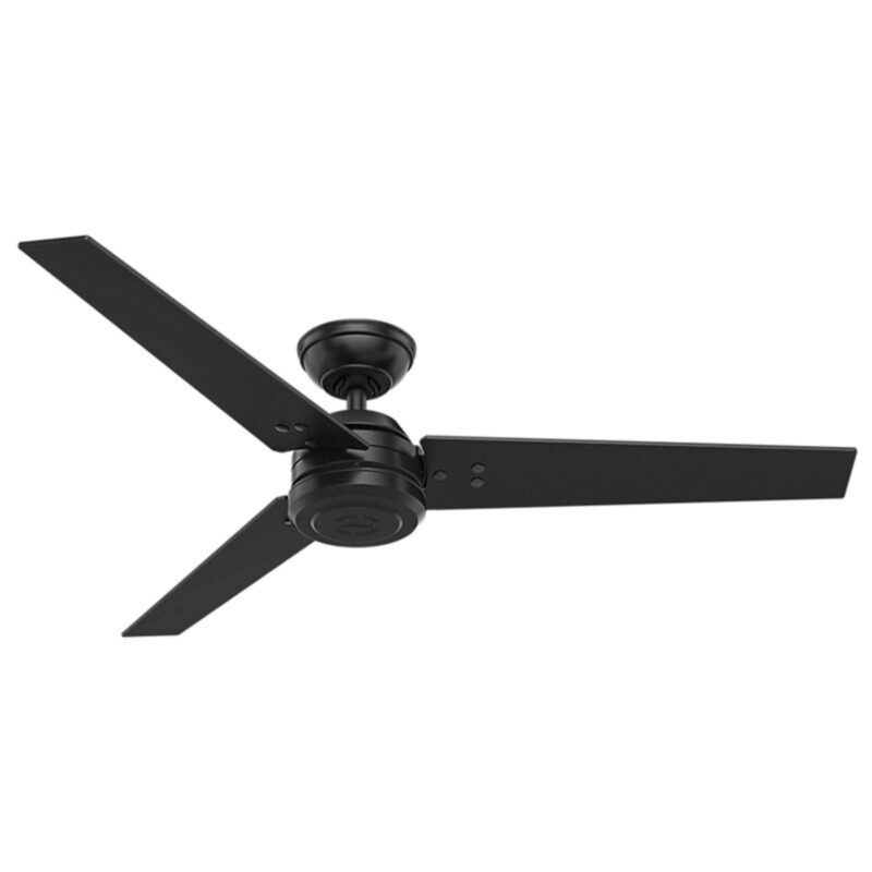 Levné svítidlo od značky Hunter černá matná/tmavě šedá kov/dřevo/PVC