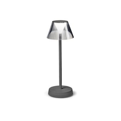 Levné svítidlo od značky Ideallux šedá kov/plast