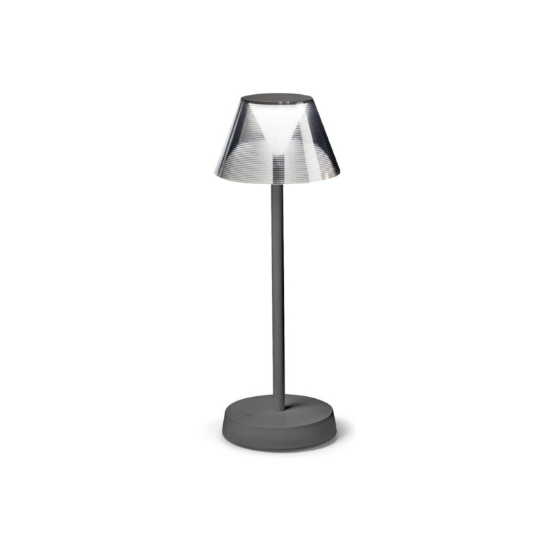 Levné svítidlo od značky Ideallux šedá kov/plast