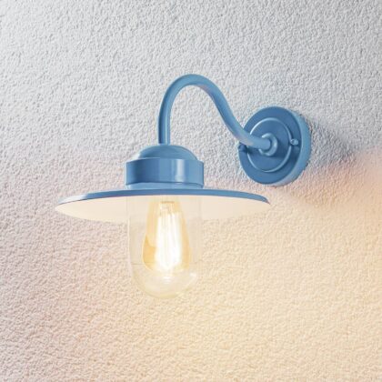 Levné svítidlo od značky K.S. Verlichting modrá/čirá Hliník/sklo