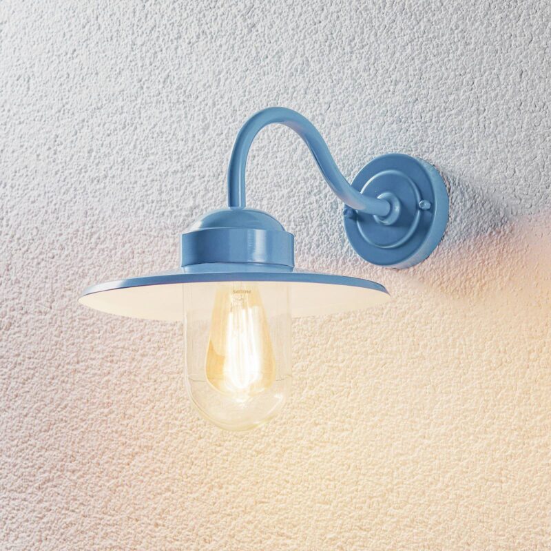 Levné svítidlo od značky K.S. Verlichting modrá/čirá Hliník/sklo