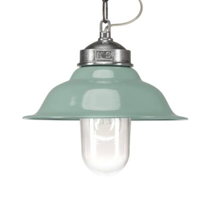 Levné svítidlo od značky K.S. Verlichting zelená/čirá/stříbrná Hliník/sklo