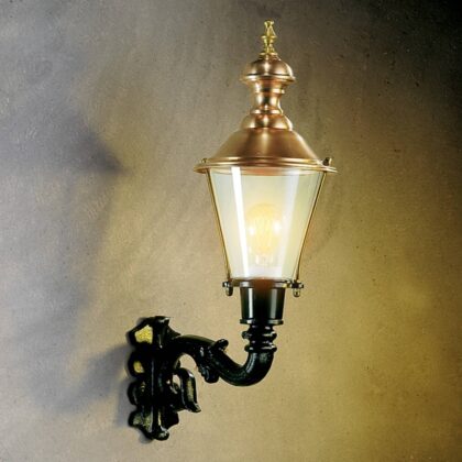 Levné svítidlo od značky K.S. Verlichting měděná/čirá Hliník/měď/plexisklo