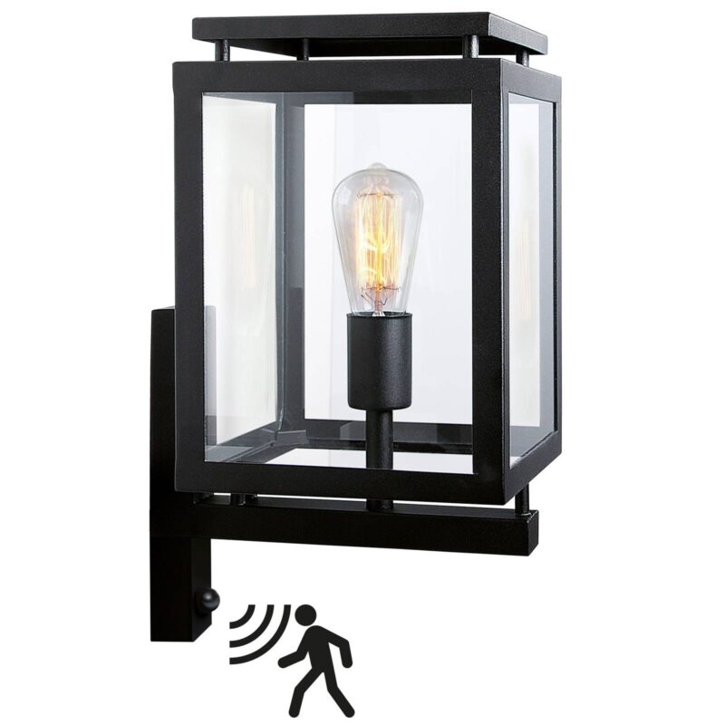 Levné svítidlo od značky K.S. Verlichting černá/průhledná Nerezová ocel/sklo