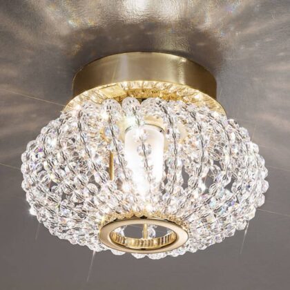Levné svítidlo od značky KOLARZ 24 karátů pozlacená/čirá kov/křišťál s vysokým obsahem olova PURE® KOLARZ® Crystal