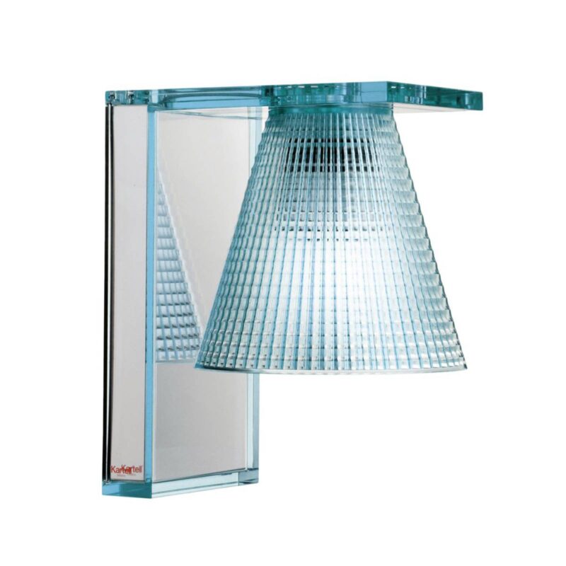 Levné svítidlo od značky Kartell modrá termoplastický technopolymer