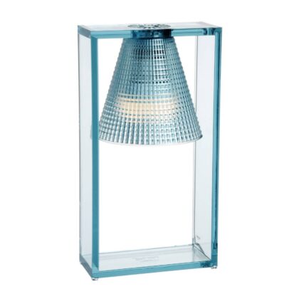 Levné svítidlo od značky Kartell modrá termoplastický technopolymer