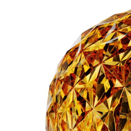 Levné svítidlo od značky Kartell žlutý termoplastický technopolymer