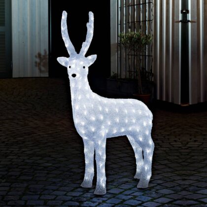 Levné svítidlo od značky Konstsmide Christmas bílá plast