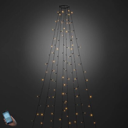 Levné svítidlo od značky Konstsmide Christmas černá Plastové