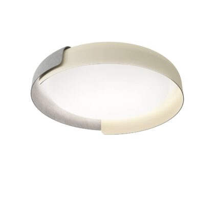 Levné svítidlo od značky Kundalini písková/betonově šedá polyetylén/hliník