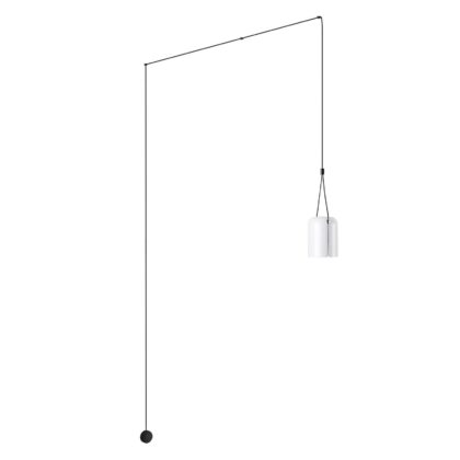 Levné svítidlo od značky LEDS-C4 bílý/černý hliník