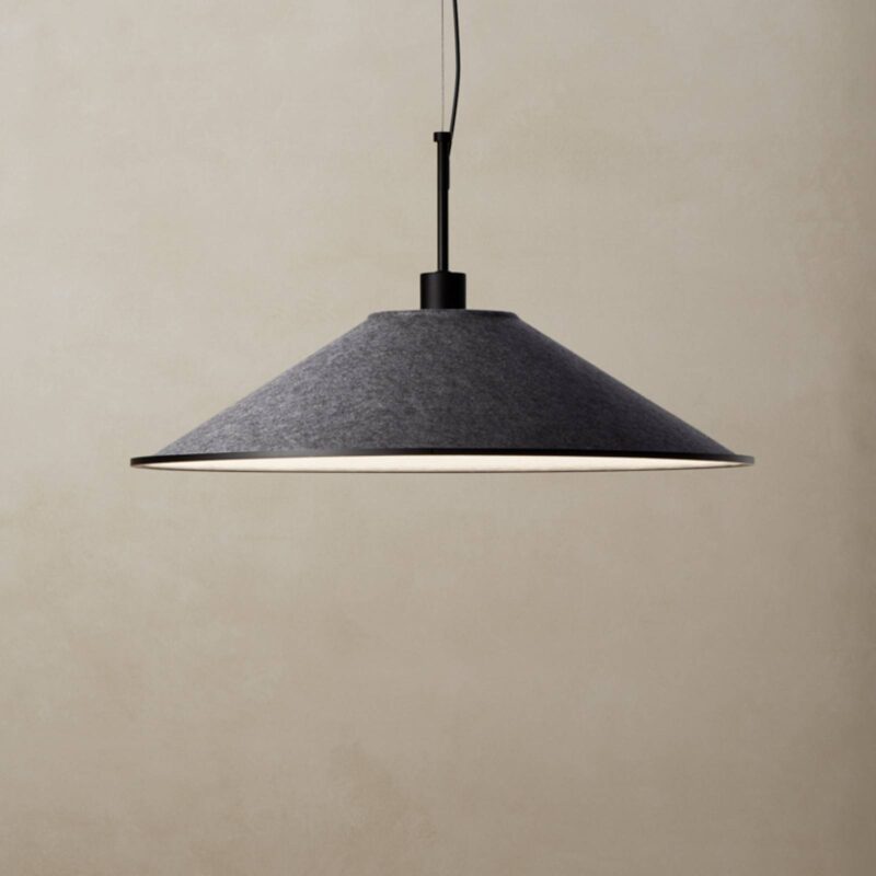 Levné svítidlo od značky LEDS-C4 černá/antracit ocel/plast (PMMA)/plsť