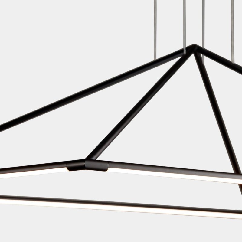 Levné svítidlo od značky LEDS-C4 černý matný hliník/PMMA