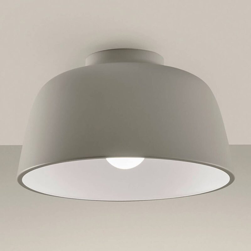 Levné svítidlo od značky LEDS-C4 kamenně šedá/bílá Ocel