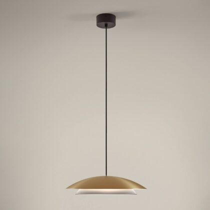 Levné svítidlo od značky LEDS-C4 zlatá matná ocel