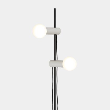 Levné svítidlo od značky LEDS-C4 šedá/černá hliník