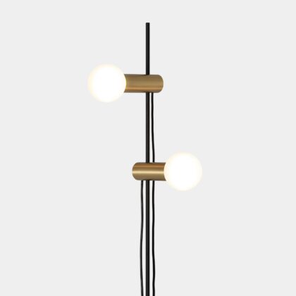 Levné svítidlo od značky LEDS-C4 matná zlatá/černá hliník