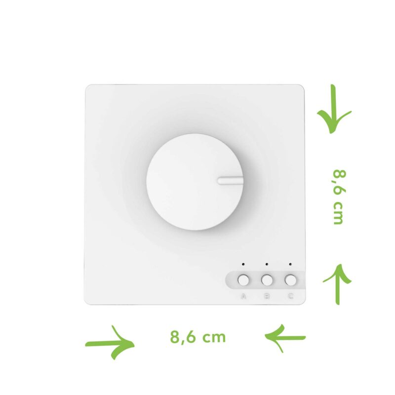 Levné svítidlo od značky LUTEC connect bílá plast