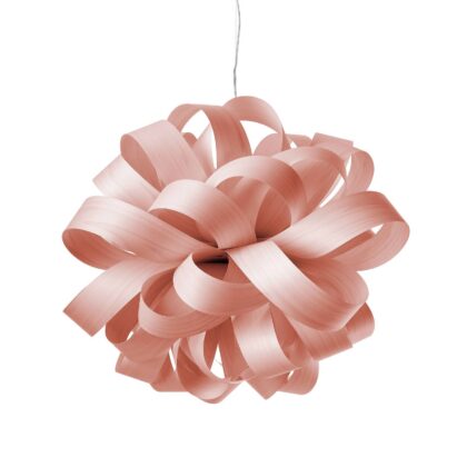 Levné svítidlo od značky LZF LamPS růžový dřevěná dýha/kov