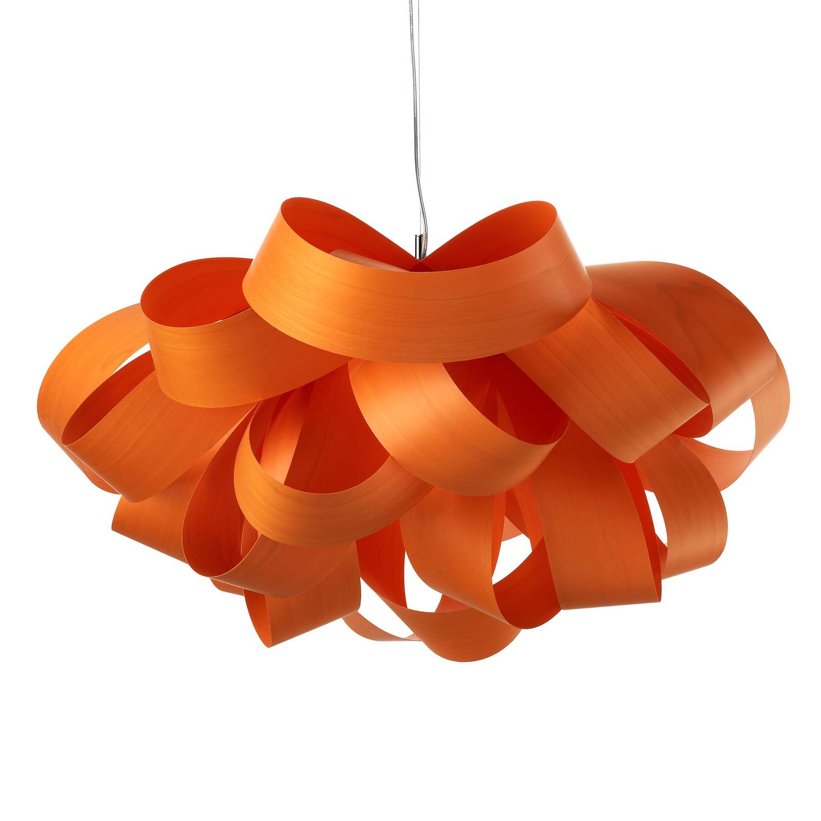 Levné světlo LZF LamPS Agatha Small závěsné světlo Levné svítidlo od značky LZF LamPS oranžová dřevěná dýha/kov