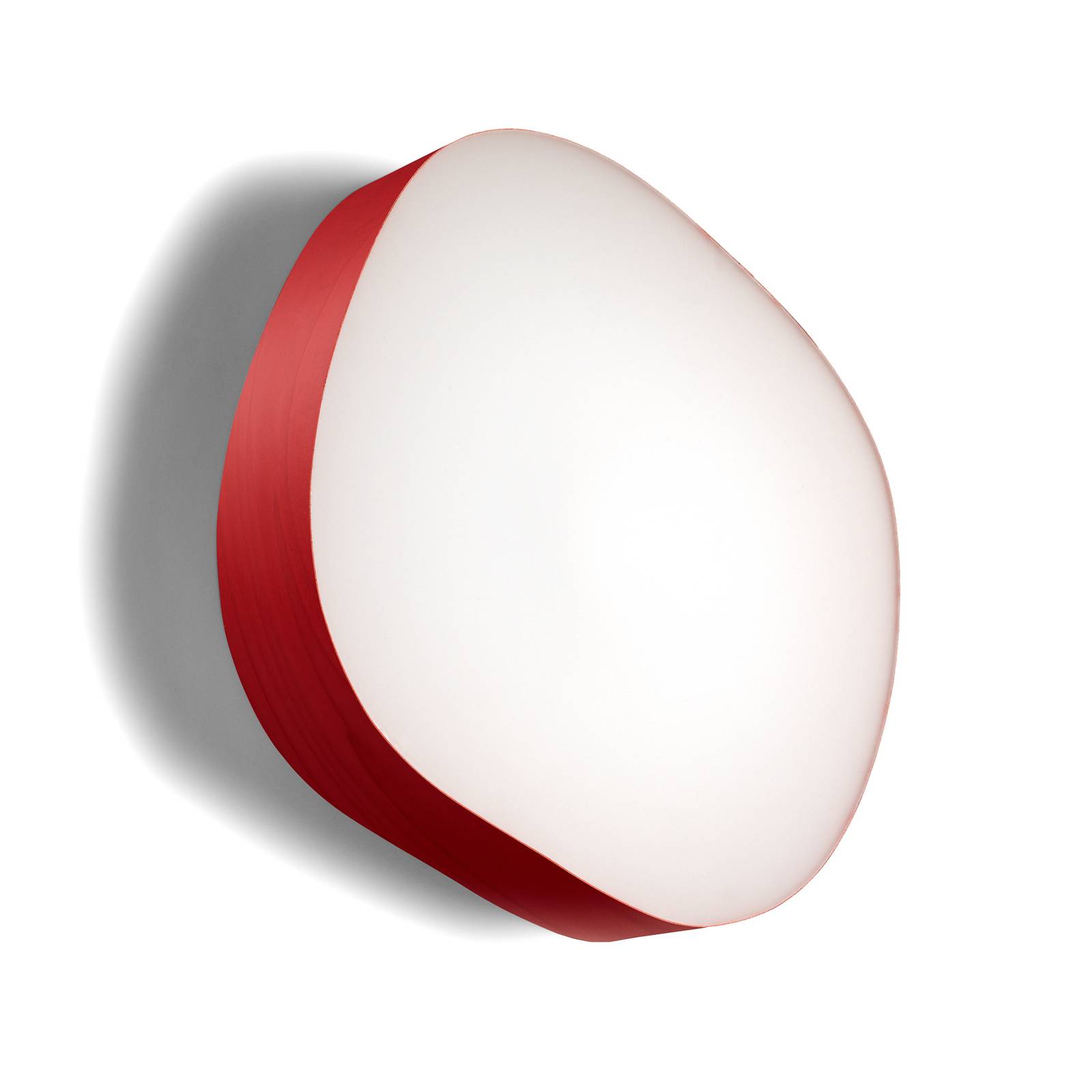 Levné světlo LZF LamPS Guijarro Large LED nástěnné světlo Levné svítidlo od značky LZF LamPS červený/bílý dřevěná dýha/kov/plast