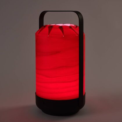 Levné svítidlo od značky LZF LamPS červená/černá dřevěná dýha/kov