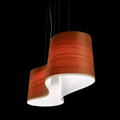 Levné svítidlo od značky LZF LamPS třešeň přírodní/slonovina dřevěná dýha