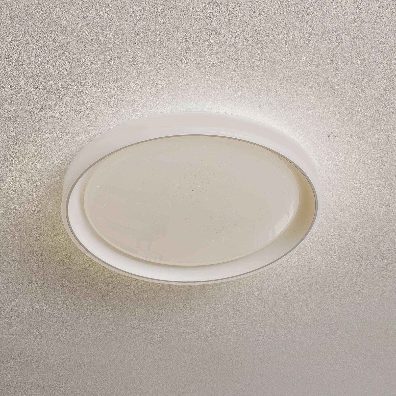 Levné světlo Lindby Stropní svítidlo Faustina LED Levné svítidlo od značky Lindby bílá Železo/plast