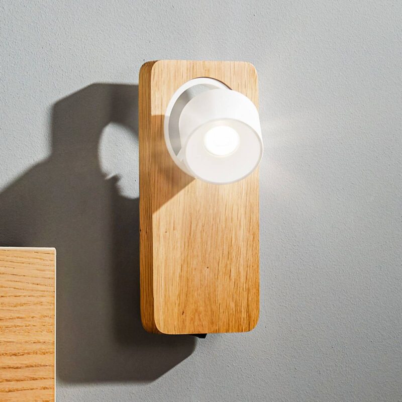 Levné svítidlo od značky Linea Light světlý dub dřevo/hliník