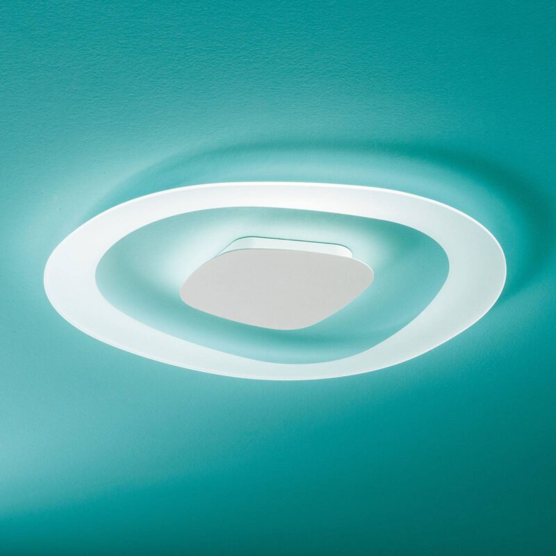 Levné svítidlo od značky Linea Light bílé železo/sklo
