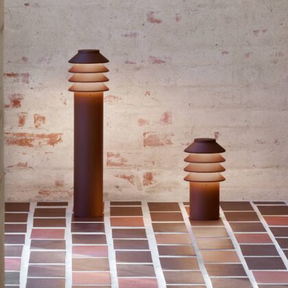 Levné svítidlo od značky Louis Poulsen corten Hliník/polykarbonát