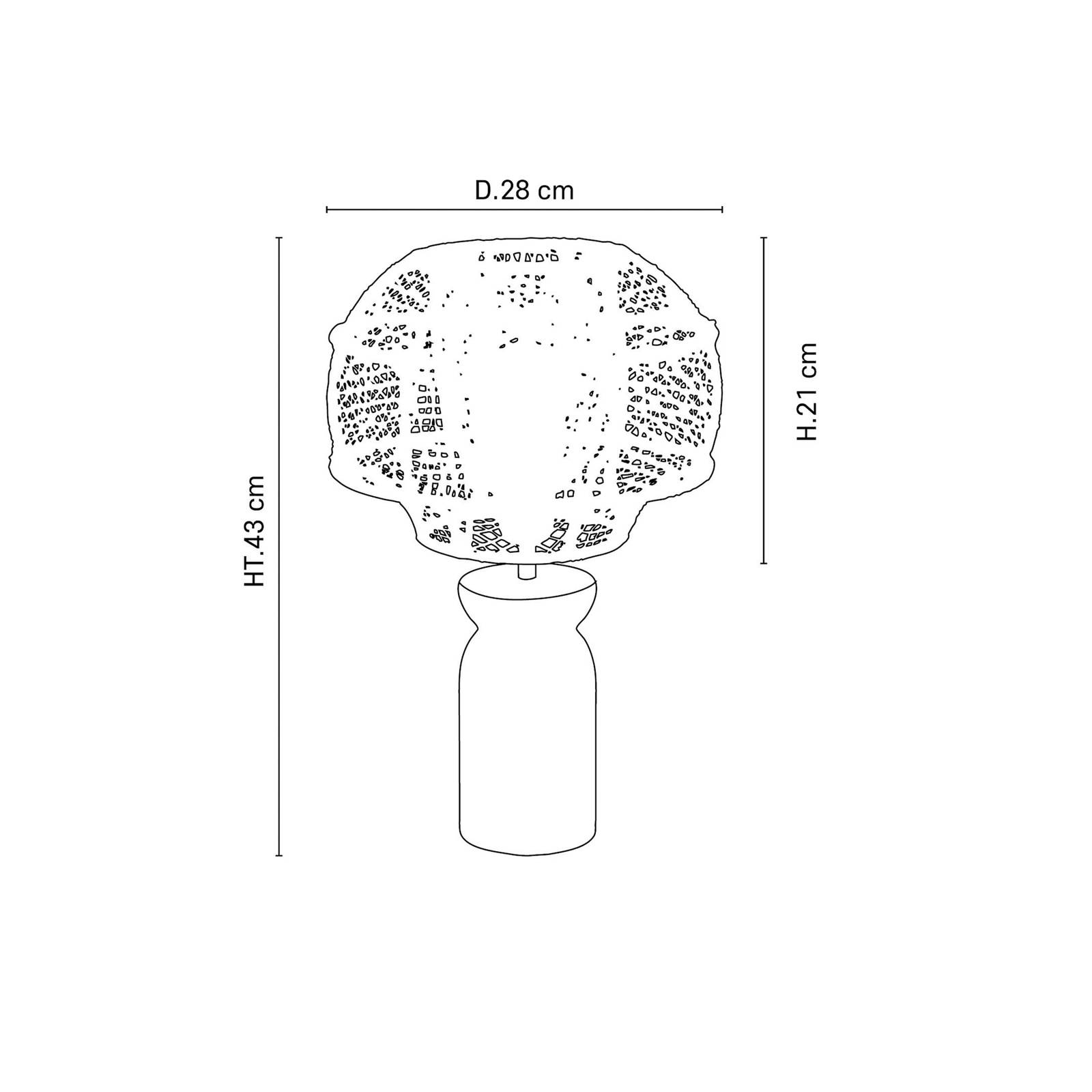 Levné světlo MARKET SET Stolní lampa Odyssée Levné svítidlo od značky MARKET SET přírodní béžová/tmavé dřevo palmová vlákna (rafia)/dřevo/textil