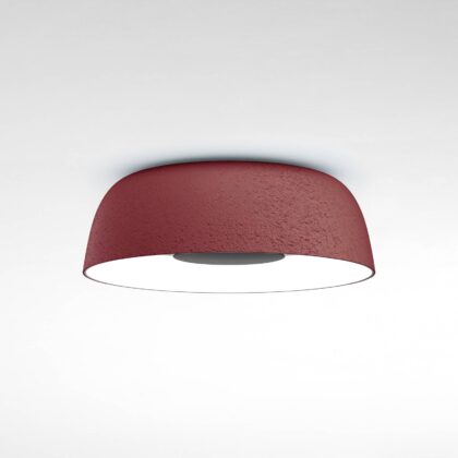Levné svítidlo od značky Marset červená (RAL 3011) polyetylén/hliník