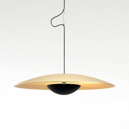 Levné svítidlo od značky Marset mosaz/černá Kartáčovaný hliník