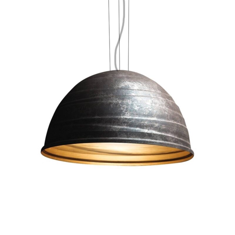 Levné svítidlo od značky Martinelli Luce stříbrošedá/zlatá hliník