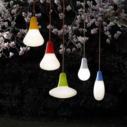Levné svítidlo od značky Martinelli Luce žlutý polyetylen