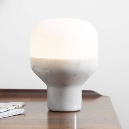 Levné svítidlo od značky Martinelli Luce bílý/opálový mramor/sklo