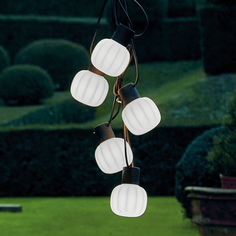 Levné svítidlo od značky Martinelli Luce černý/bílý litá pryskyřice/plast