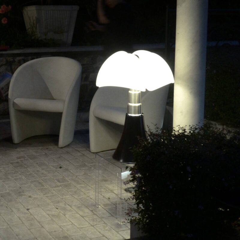 Levné svítidlo od značky Martinelli Luce ušlechtilá ocel satinovaná/opálově bílá kov/ušlechtilá ocel/metakrylát
