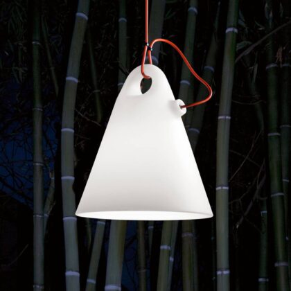 Levné svítidlo od značky Martinelli Luce bílá/černá polyetylen