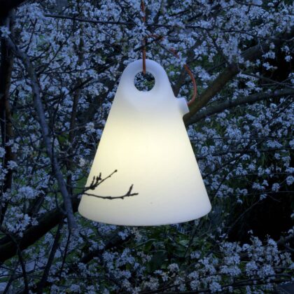 Levné svítidlo od značky Martinelli Luce bílá/černá polyetylen
