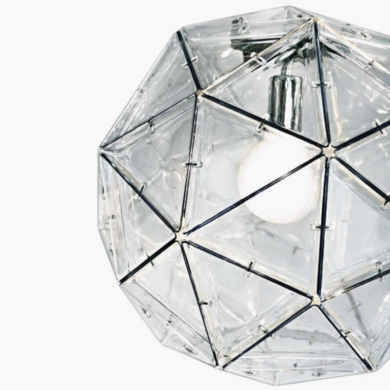 Levné svítidlo od značky Martinelli Luce transparentní/šedá Plast/kov