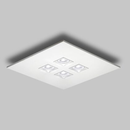 Levné svítidlo od značky Milan Iluminación Bílá / opál ocel