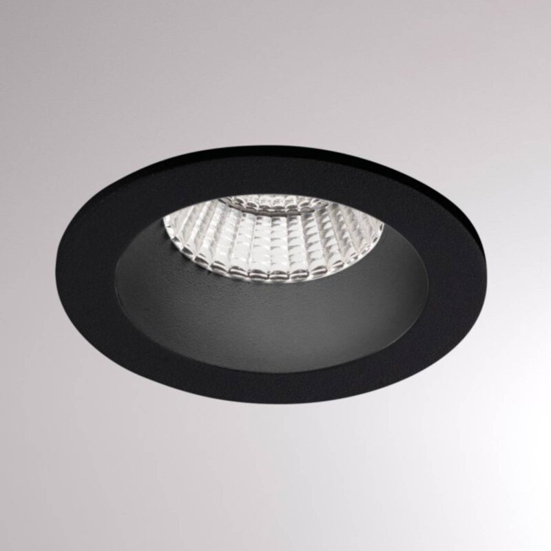 Levné svítidlo od značky Molto Luce černá matná hliníkový odlitek