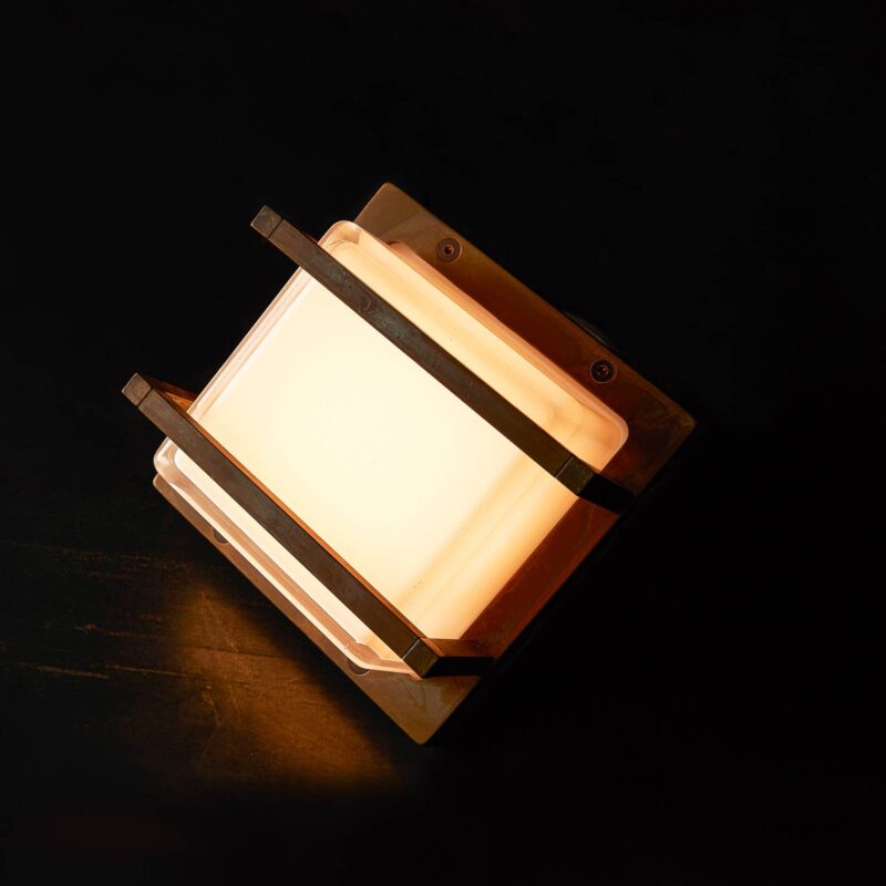 Levné svítidlo od značky Moretti Luce antická mosaz mosaz/sklo