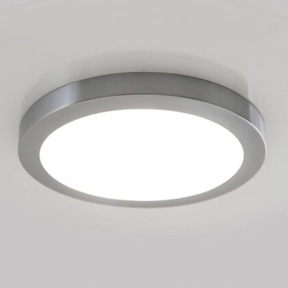 Levné svítidlo od značky Näve chrom matný/bílá hliník/plast