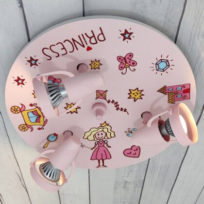 Levné svítidlo od značky Niermann Standby růžová/multicolor MDF/polykarbonát